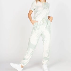 Kittenish Cotton Candy Tie Dye Jumpsuit